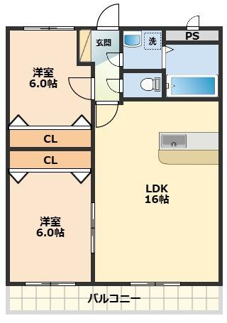 寺ノ元レジデンスの間取り