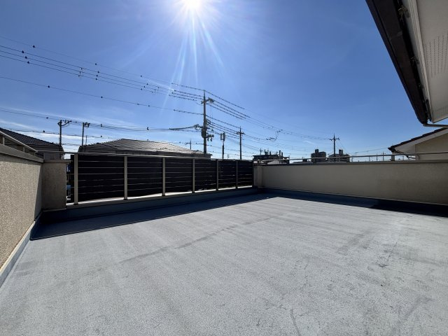 明石市大久保町福田1丁目戸建のバルコニー