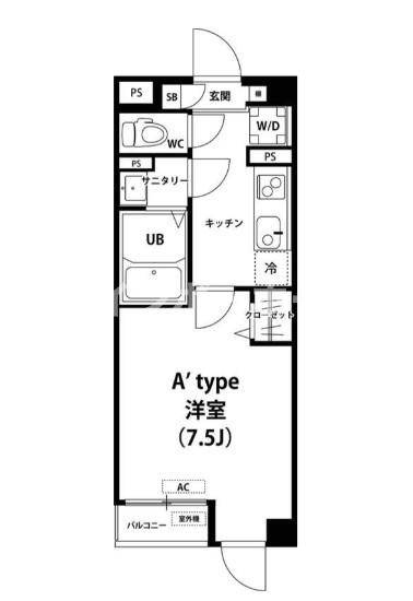 リブリ・NKYの間取り