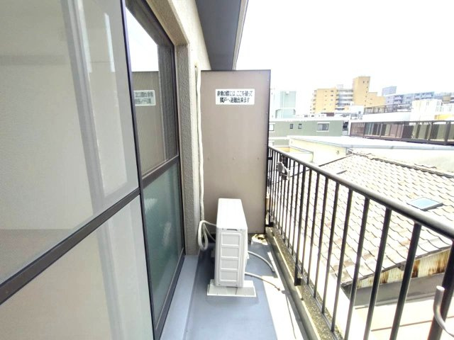 「大宮」＆「四条大宮」各駅徒歩４分のオーナーチェンジ物件◆賃貸中◆デトム・ワン四条大宮パートⅡのバルコニー|バルコニー