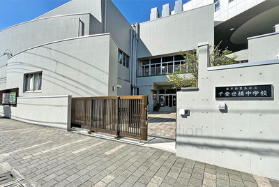 【周辺】 | 豊島区雑司が谷1丁目　新築戸建　№3 8480万円 | 豊島区立千登世橋中学校