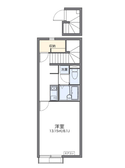 【間取り】 | レオネクストクレストタウンC