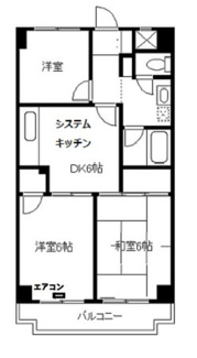 【間取り】 | シャトーサンハイム | 間取りです。