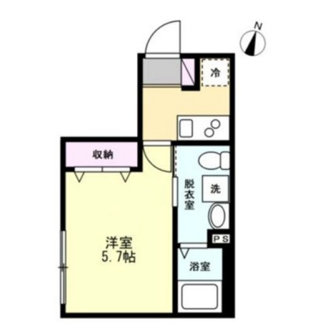 ベイルーム南林間の間取り