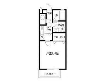 【間取り】 | メゾン・デルフィ | 間取りです。