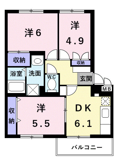 【間取り】 | ヴィレッジsi