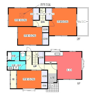 【間取り】 | 鳥取市浜坂中古一戸建て