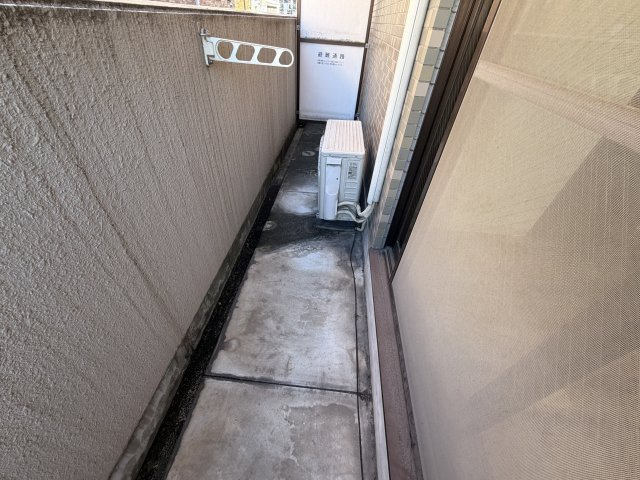 山路ハイツⅢのバルコニー