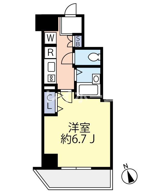 グランヴァン戸越銀座の間取り