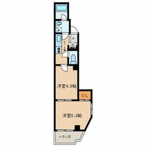 ボナール町屋の間取り