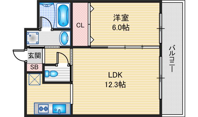 【間取り】 | スイレンテーラ（EAST）