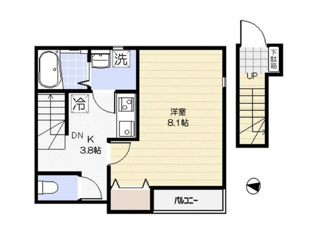 レガーロ新小岩の間取り