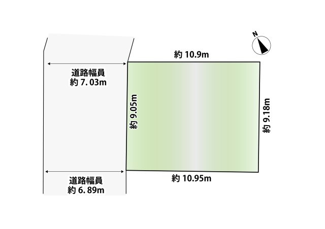 瀬谷区三ツ境土地【三ツ境駅南口徒歩8分/土地面積約30坪/整形地/建築条件なし/生活住環境良好立地】