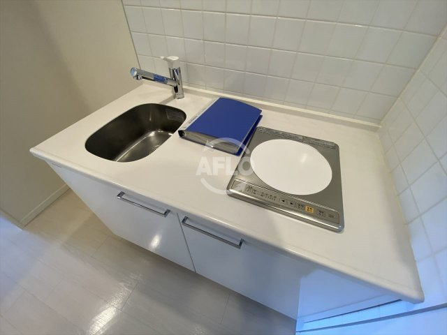 レオンコンフォート谷町六丁目のキッチン|レオンコンフォート谷町六丁目　1口IHシステムキッチン
