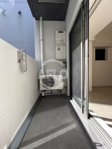 グランルージュ中之島南　西船場小学校区のバルコニー|グランルージュ中之島南　バルコニー