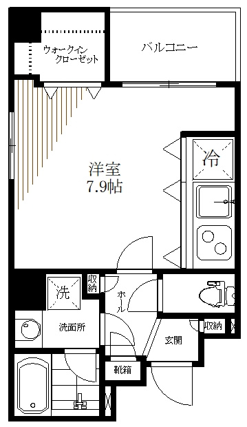 GREEN LAVRASの間取り