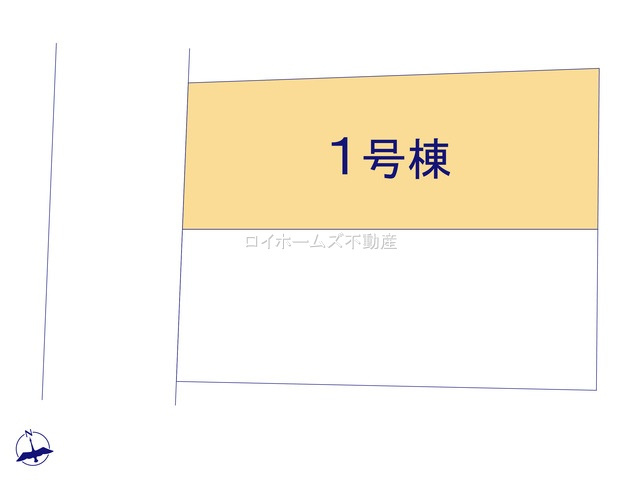 【区画図】 | 瀬戸市ひまわり台３丁目12『仲介料無料』新築戸建て | 1号棟