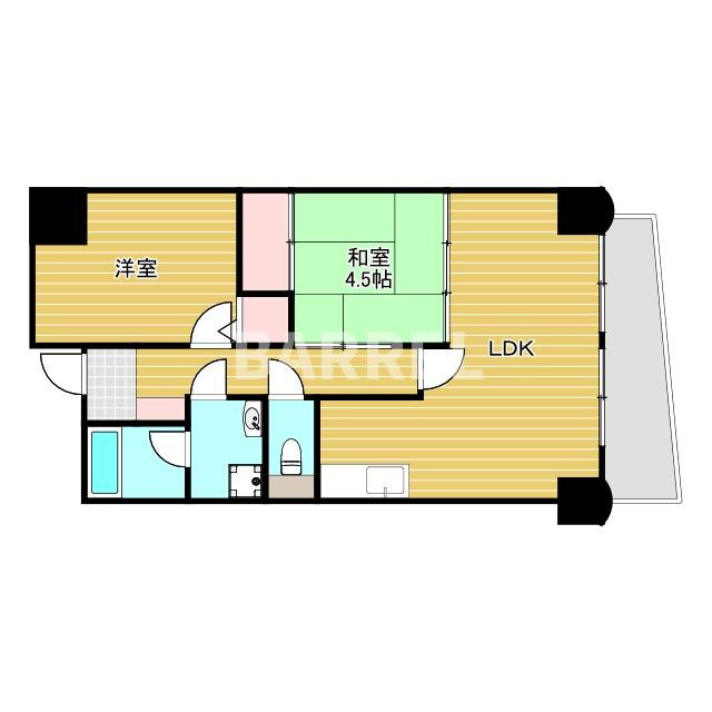 フローイント上長の間取り