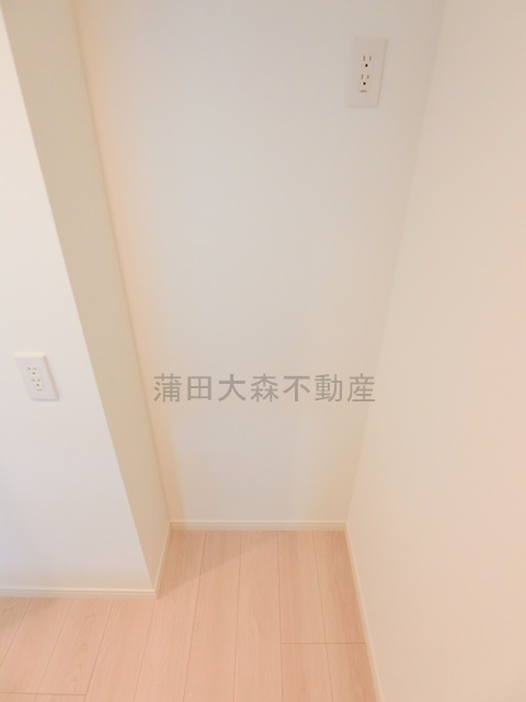 ミライズ武蔵新田レジデンスのキッチン|冷蔵庫置き場