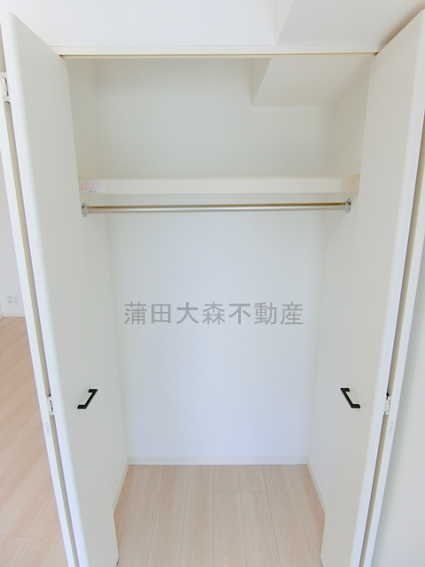 ミライズ武蔵新田レジデンスの収納|洋室5帖の収納　クローゼット