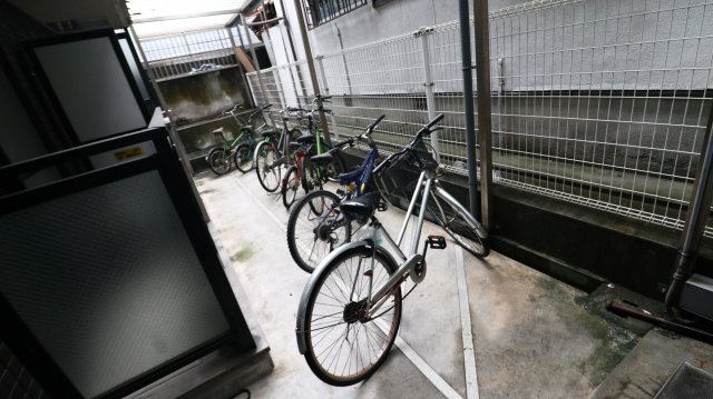 ヴィーナスブリッジ弐番館の駐車場