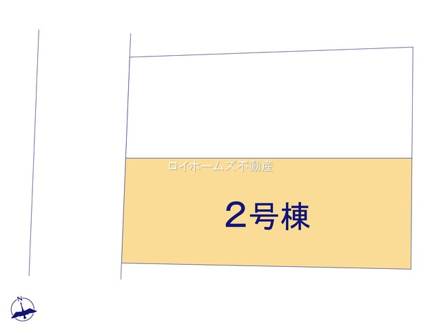 【区画図】 | 瀬戸市ひまわり台３丁目12『仲介料無料』新築戸建て | 2号棟