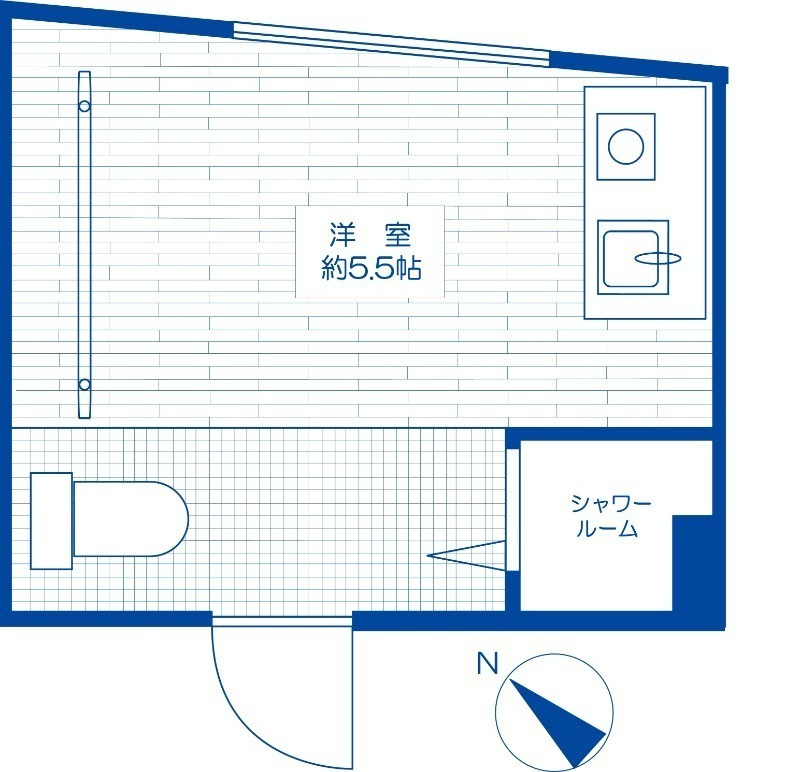 piccolo grande門前仲町の間取り