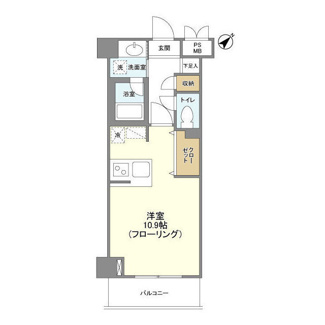 【間取り】 | 広々９．８帖の洋室
