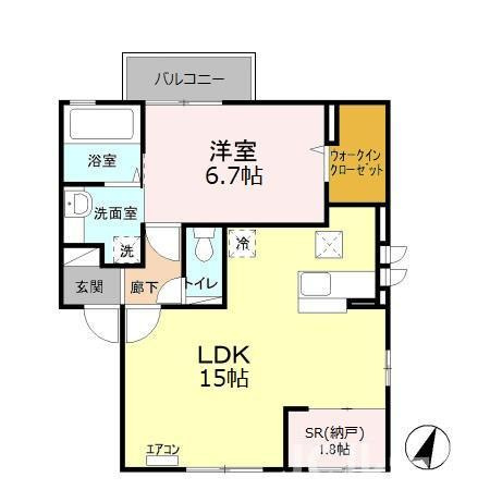 エル デスティーノの間取り