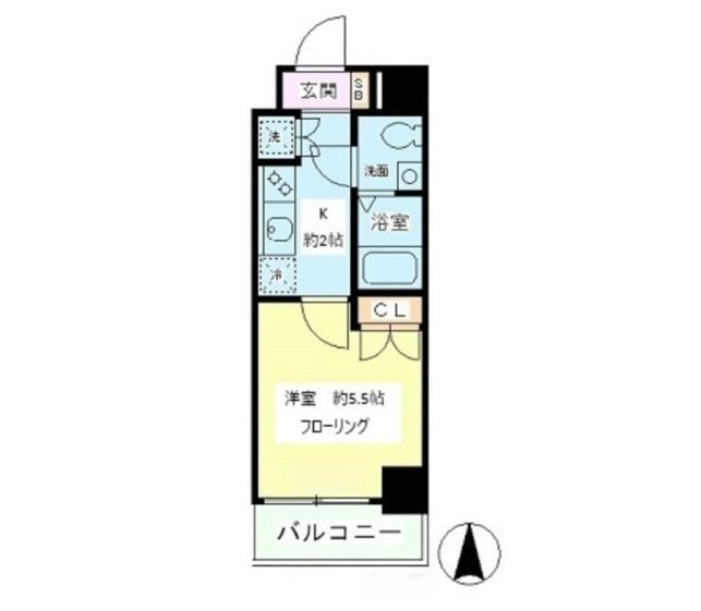 カサミラの間取り