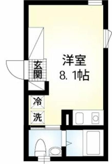 リシェス北千住の間取り|間取りです。