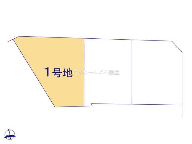 【区画図】 | 春日井市知多町１丁目8『仲介料無料』新築戸建て | 1号棟