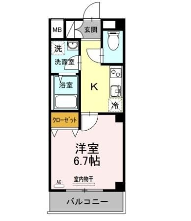 SUN RESIDENCEの間取り|間取りです。