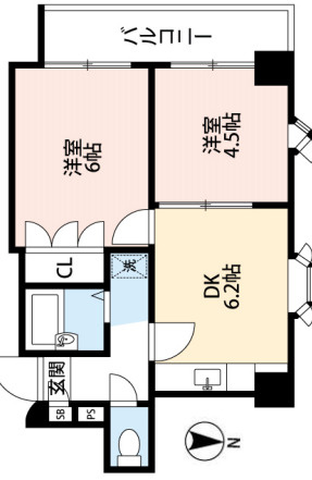 壱番館の間取り
