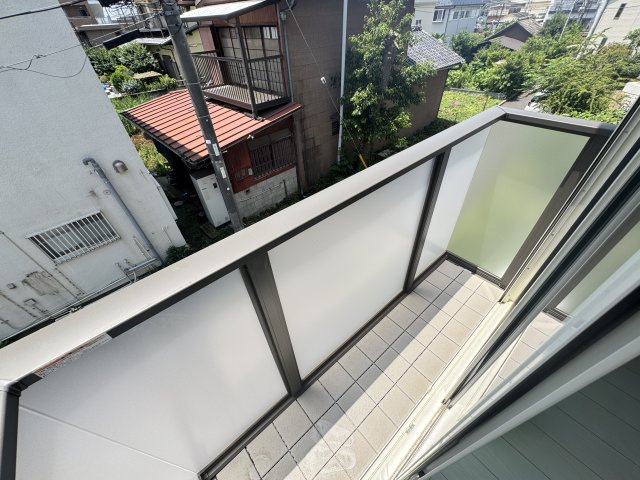セナリオフォルム馬橋Ⅵのバルコニー