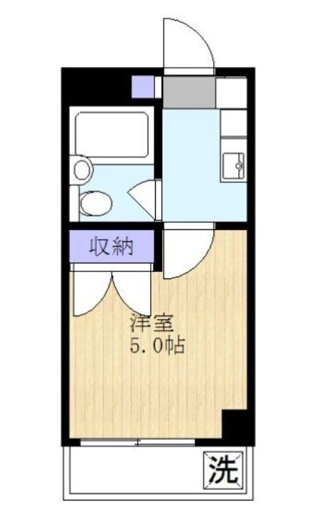 スクエアハイムⅢの間取り