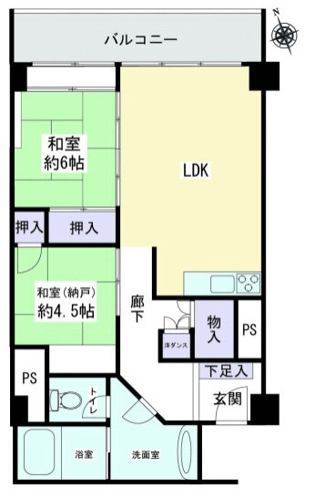 熱海ハイプラザの間取り