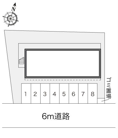 レオパレスサザンハイツの地図