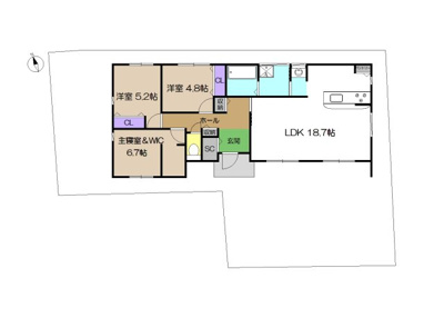 【その他】 | 売地　土佐市高岡町丙　＠18.76万 | 参考プラン