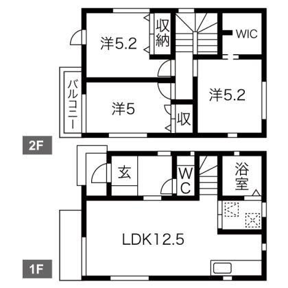 フォレストコートD棟の間取り