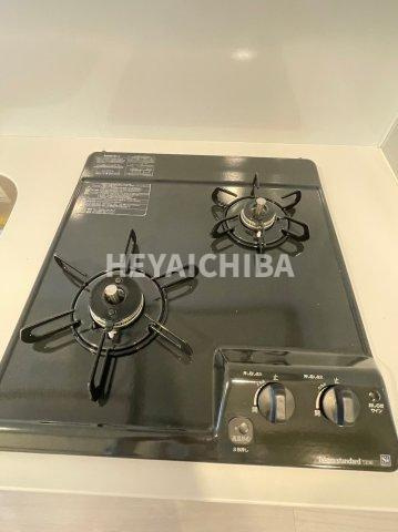グランカーサ上野入谷のキッチン|2口コンロ
