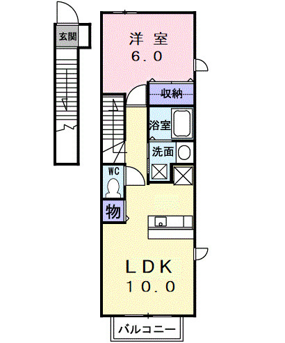 フォーリーフの間取り