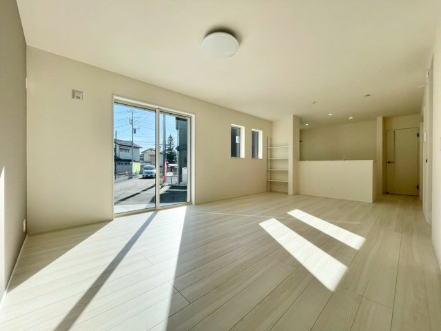 【居間・リビング】 | 桐生市相生町２丁目　新築２号棟