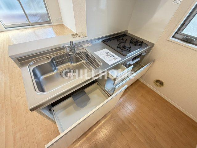 リーベクラールのキッチン|当社、チルホームのHPもご覧ください(^^)/物件情報多数♪