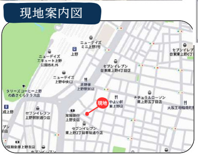 【地図】 | 東上野　店舗付き住宅