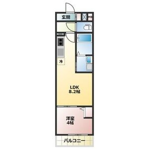 ALEGRIA東岸和田の間取り