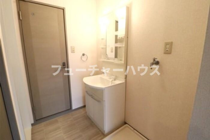 第3十王堂ハイツの洗面所