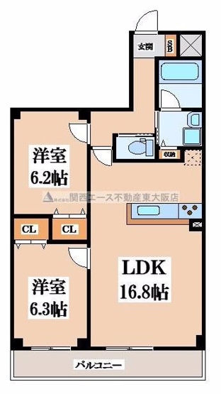 【間取り】 | FuMoSe新石切