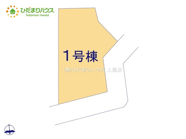 桶川市小針新宿　新築戸建　グラファーレ01の区画図
