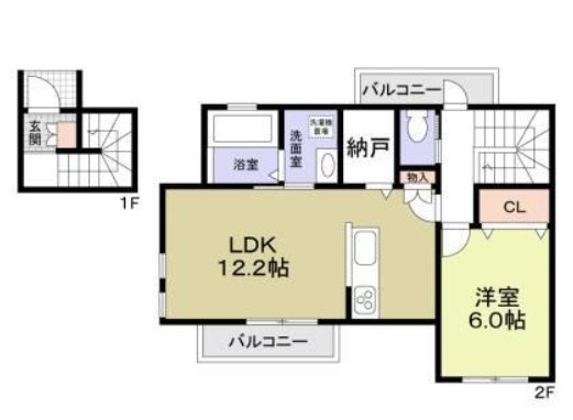 【間取り】 | トネリコ　メゾンN